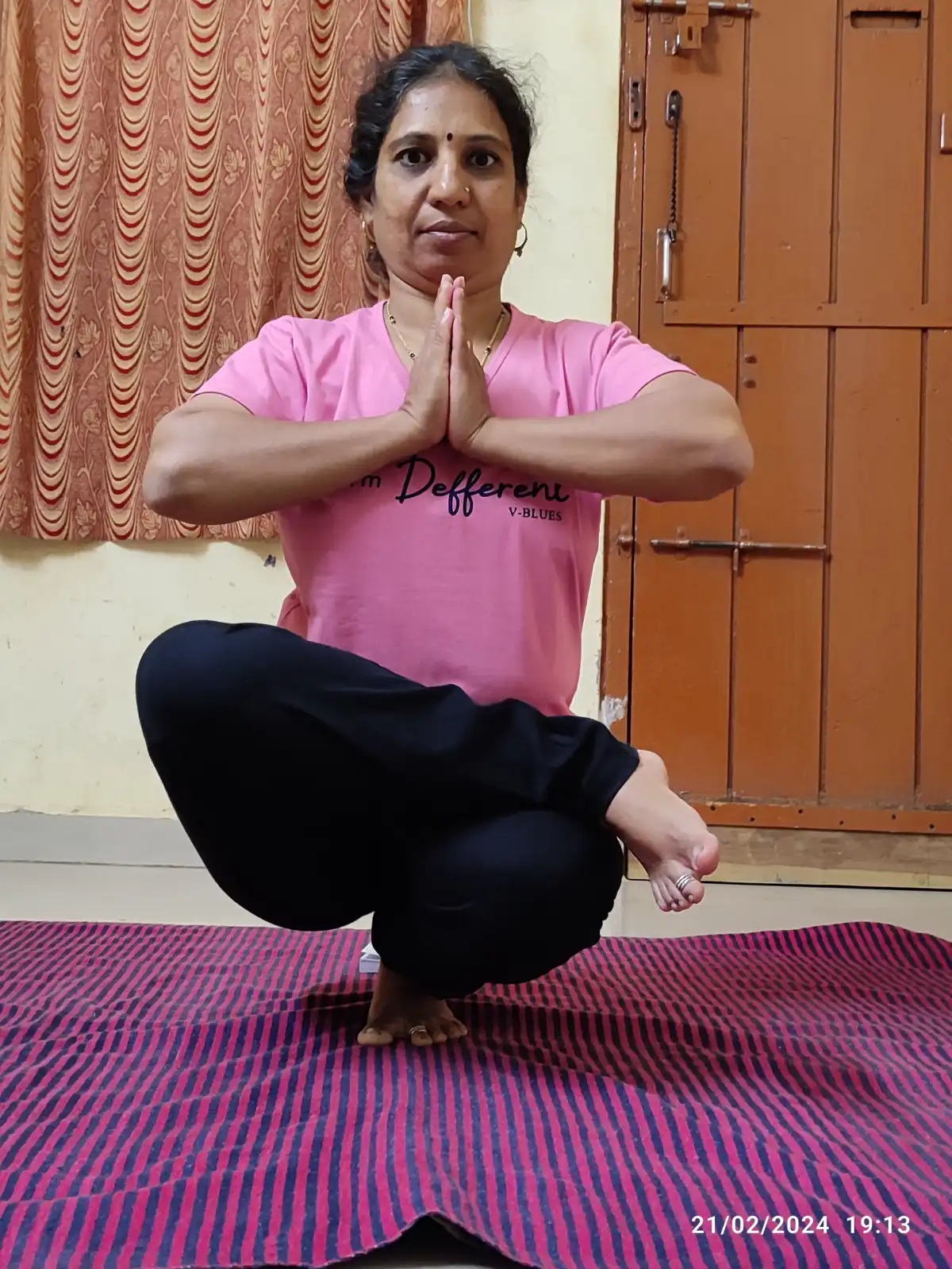 Pushpa Gujar - Certified Hatha Yoga instructor and founder of Kaivalya Yoga Kolhapur